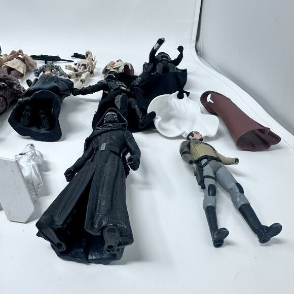 Vintage Star Wars Figurines Lot 90s Kenner Hasbro Collectible Toys Action Figure - Picture 12 of 16